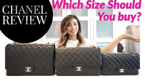 maxi vs jumbo chanel|chanel jumbo flap unboxing.